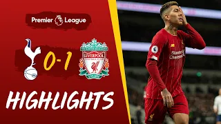 Tottenham 0-1 Liverpool | Firmino's emphatic strike seals win | Highlights