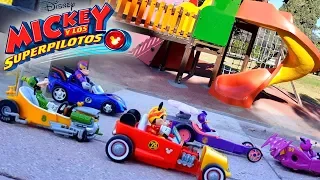 MICKEY and THE ROADSTER RACERS - SLIDE PARK RACE Disney Junior