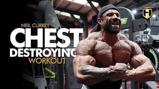 IFBB Pro Neil Currey's Chest Destroying Workout | HOSSTILE