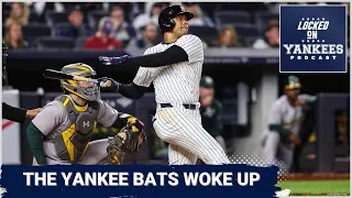 The Yankees offense finally wakes up and scores in more than one inning