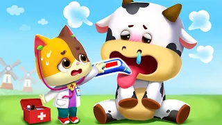 Animal Hospital | Doctor Song | Nursery Rhymes & Kids Songs | Mimi and Daddy