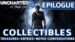 Uncharted 4 - Epilogue - All Collectible Locations, Treasures, Journal Entries, Notes, Conversations