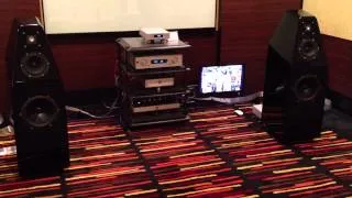 BAV 2013 Show Wilson Audio Sophia 3 Ayre Acoustics TAOC Racks Nordost