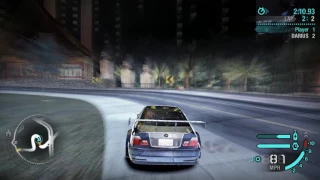 NFS Carbon BMW M3 GTR vs Darius - Passed on canyon (1080p. 60)