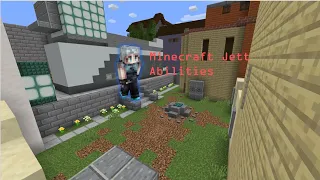 Minecraft Jett Abilities | Minecraft Bedrock Commands