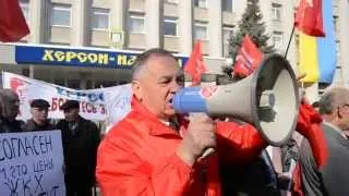 Коммунист Тарановский поддерживает херсонскую власть