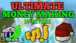 The ULTIMATE Runescape 3 Money Making Guide - 30+ METHODS!! Low, Med, High Level, Daily,F2P  2021/22