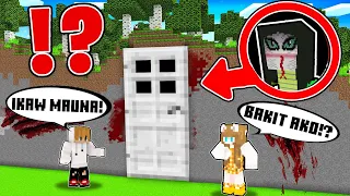 How CeeGee and Yasi found Monstrous Snake Inside This BIGGEST DOOR in Minecraft! (Tagalog)