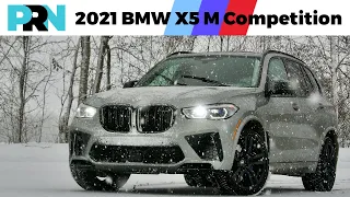 Snow Storm Testing | 2021 BMW X5 M Competition Full Tour & Winter Review