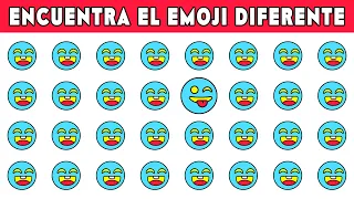 PON A PRUEBA TUS OJOS #4 | Encuentra El Emoji Diferente | Acertijos De Emojis