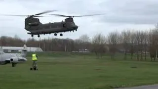 Arrival of the Chinook at Imjin