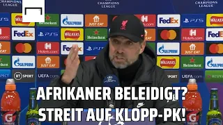 Afrikaner beleidigt? Jürgen Klopp streitet mit Reporter!