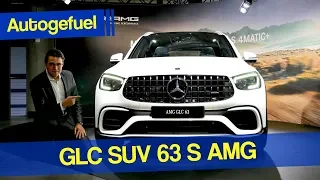 Mercedes GLC 63S AMG SUV REVIEW Exterior Interior Facelift 2020