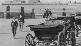 Panoramic View of the Morecambe Sea Front ( 1901 год )