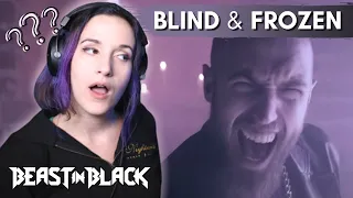 😱 HIS VOICE!?! | Opera Singer/Vocal Coach Reacts to Blind and Frozen by Beast in Black