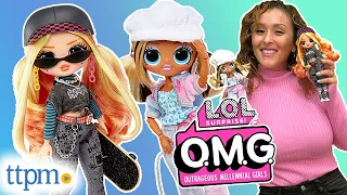 LOL SURPRISE! OMG Dolls Trendsetter and Skatepark QT from MGA Entertainment Review!