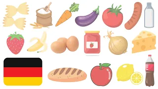 Important German "Food" Words with Pictures - Learn German