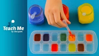 Easy colour mixing activity