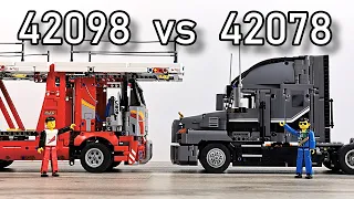 LEGO 42098 vs LEGO 42078 | Lego Truck Comparison | 42098 vs 42078 | 42078 vs 42098