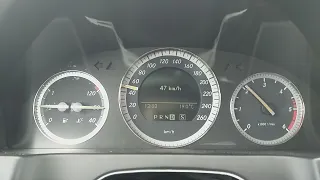 MERCEDES C220 CDI W204 5 G-TRONIC - On Board ACCELERATION, KICK START, SOUND!!!