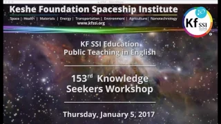 153rd Knowledge Seekers Workshop January 5, 2017