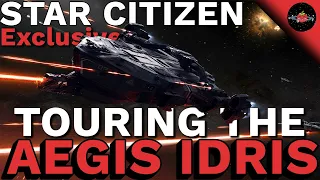 Star Citizen Ships | Exclusive Aegis Idris Interior Tour