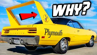 Why is the Plymouth Roadrunner Superbird so WEIRD?!