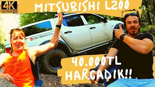 40.000TL MASRAF ETTİK!! L200 ALMADAN ÖNCE MUHAKKAK İZLEYİN.... #l200 #triton