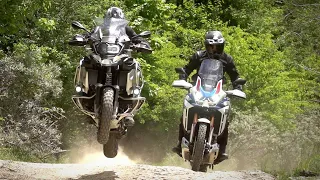 BMW R1250GSA vs. Honda Africa Twin. Care-i mai bună?