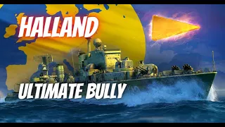 Wows Blitz Halland - The Ultimate Bully and a Ton of Fun !!