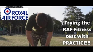 GYM LAD attempts RAF fitness test with no practice (must watch!!!)