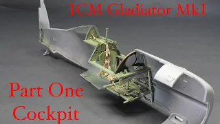 ICM 1/32 Gloster Gladiator MkI I Build Series I Part One I