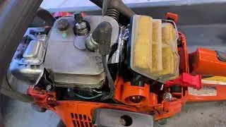 Husqvarna Chainsaw Hard Start- FIXED!