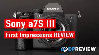 Sony a7S III First Impressions Review (4K/120p video, 16-bit Raw video)