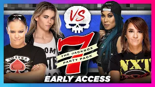 Shayna Baszler vs. Mia Yim vs. Dakota Kai vs. Jessamyn Duke: Jackbox 7 - Devils & Details