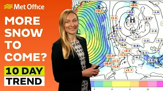 10 Day Trend 07/02/2024 – How cold will it be next week? - Met Office Weather Forecast