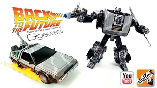 Custom Cel-shaded Transformers Generations Back to the Future Mash-Up Gigawatt By LEK Custom  2021