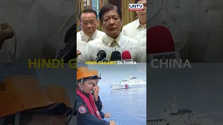 PBBM, nanindigan na hindi gagamit ng water cannon ang Pilipinas vs  China