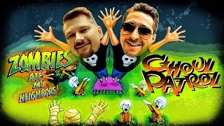 Zombies Ate My Neighbors - LoLo/SnowBoy  Coop Пробуем дожать игру