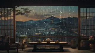 Soothing Rain by the window make you sleep instantly, Say Goodbye to Stress and Insomnia, ASMR, BGM