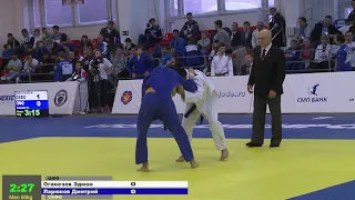 60 kg Оганезов Э Ларюков Д 12 02 2016 Т2 ПЕРВЕНСТВО РОССИИ до 18, НОВОСИБИРСК 2016