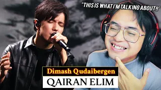 GUITARIST Reacts to DIMASH QUDAIBERGEN - QAIRAN ELIM 2021  | REACTION!!!