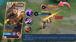 FINALLY!! THANK YOU MOONTON FOR THIS BUFF! LANCELOT META IS BACK - Mobile Legends