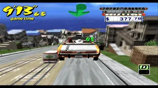 Crazy Taxi (2001) PS2 Gameplay in HD (PCSX2)