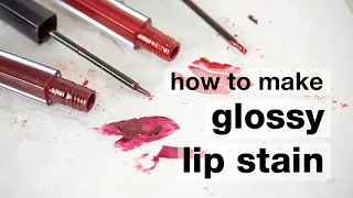 How to Make a DIY Glossy Lip Stain