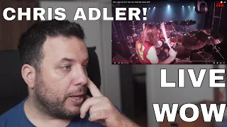 Metal drummer reacts - Chris Adler Drumcam - Walk with me in hell