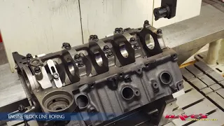 Engine Block Line Boring