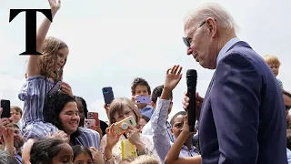 Biden forgets how many grandchildren he has during White House kids event