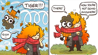 New Funny Nerd And Jock Comic Dub (Nerd And Tiger) #32 || Chicken