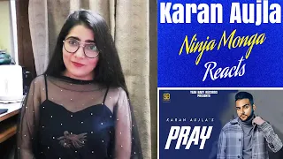 Karan Aujla (Pray) Deep Jandu I New Punjabi Song Reactions | Ninja Monga Reacts